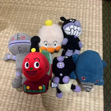 호빵맨 봉제 인형 6체 세트