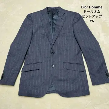 D'or Homme 네이비 스트라이프 Y6 셋업