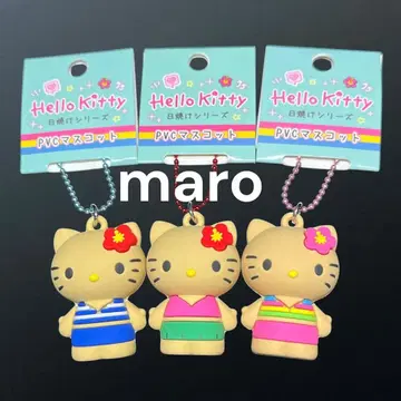 헬로키티 (일광화상 시리즈) pvc 마스코트 3종 세트 키링