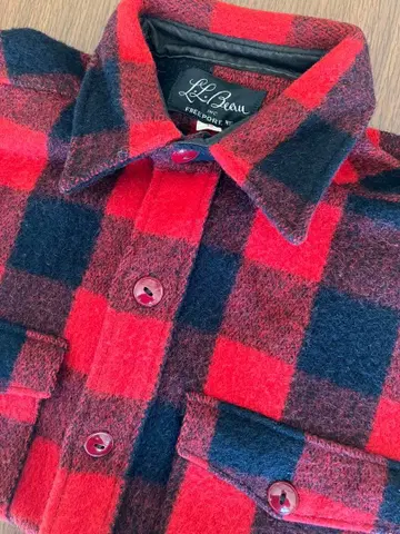 50s 필기체 블랙 택 L.L.Bean 엘엘빈 CPO 셔츠 자켓