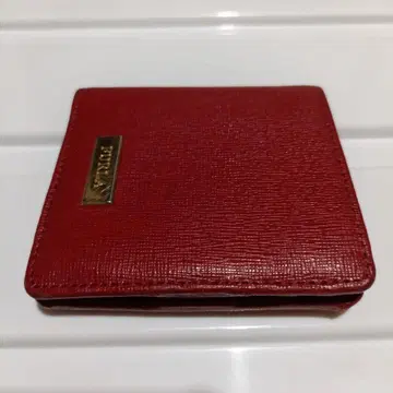 훌라 FURLA 빨간색 미니 접이식 지갑