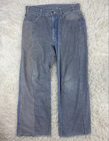 AiE 히코리 클레이지 패턴 스트레이트 팬츠 사이즈 30