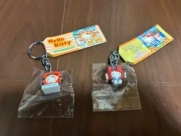 지역 한정 키티 키링 샌프란시스코 2개 세트
