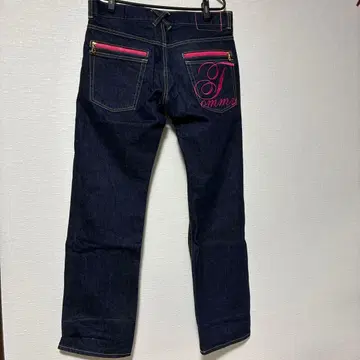 TOMMY 데님 스트레이트 청바지 L