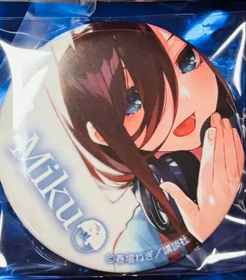 5등분의 신부 Anisugar 후르츠 도넛 나카노 미쿠 캔뱃지 vol.3