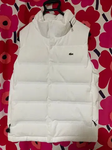 [새상품급] LACOSTE 라코스테 다운 베스트 50 US M 화이트