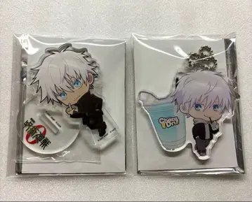 주술회전 고죠 사토루 캬라드리 SD 캐릭터 아크릴 스탠드 아크릴 키링