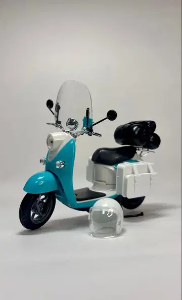 유루캠 시마 린의 스쿠터 1/12 아오시마 프라모델