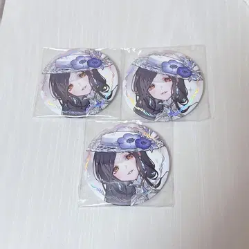 니지산지 시라유키 토모에 ART OF NIJISANJI 캔뱃지