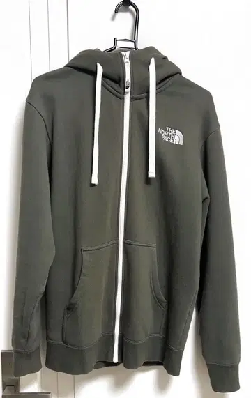 THE NORTH FACE 올리브 집업 후드티 M