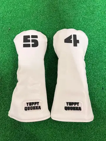 인기 YUPPY QUOKKA 유틸리티용 골프헤드커버 4 5 화이트