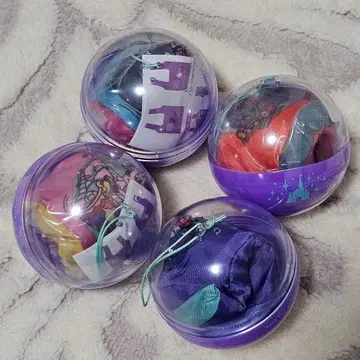 [ 도쿄 디즈니 리조트 ] 토이 캡슐 에코백 4종 세트