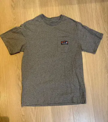 Patagonia T셔츠 그레이