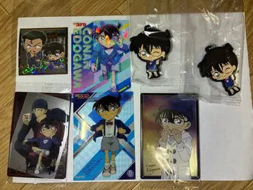 명탐정 코난 키링 & 씰 & 카드 세트