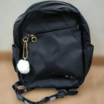 카나나 프로젝트 작은 백팩 퍼 포함 앞뒤 사이드 포켓 내부 포켓 4개