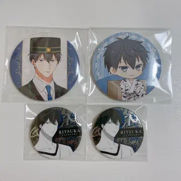 기븐 우에노야마 리츠카 노이타미나 어패럴 제비뽑기당 캔뱃지