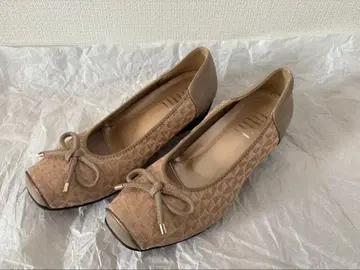 fitfit 바이컬러 발수 펌프스 (베이지)