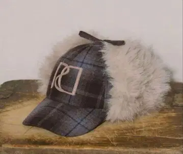 다리치 로고 플라이트 캡 모자 블루 브라운 다리치