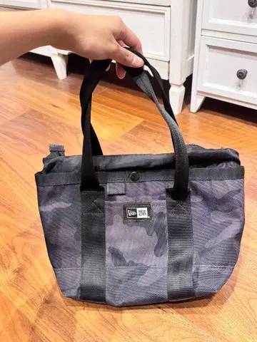 인기! 아미 뉴에라 카모플라쥬 패턴 토트백