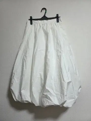 GAP 화이트 플레어 스커트 M