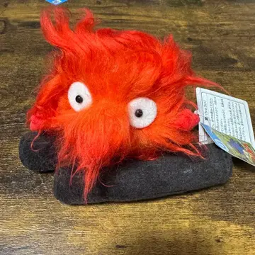 택 포함 지브리 하울의 움직이는 성 칼시퍼 봉제 인형 마스코트