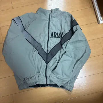 army 로고 나일론 자켓