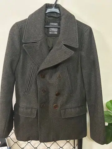 GAP 남성용 피코트 더블 그레이