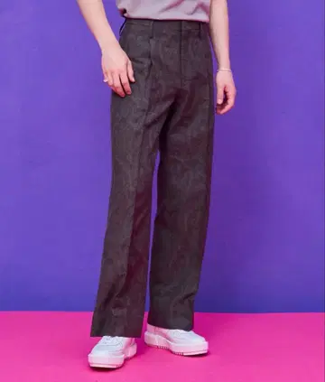 united tokyo 더스티 플레어 슬랙스