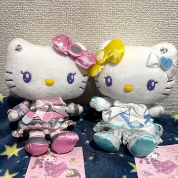 빛의 전사 프리큐어 x 헬로키티 콜라보 봉제 인형