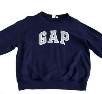 GAP 갭 맨투맨 트레이닝복 네이비 로고 자수