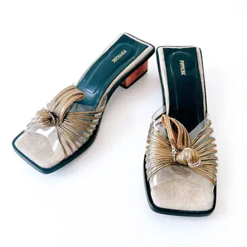 PIPPICHIC 피피시크 샌들 뮬 스퀘어토 청키