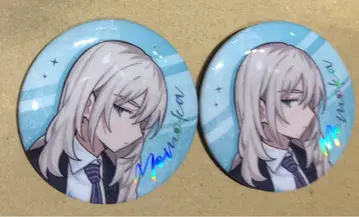 걸즈 밴드 크라이 극장판 총집편 트레이딩 오로라 캔뱃지 모모카 2개