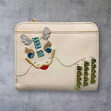 미사용 ANNA SUI 안나수이 접이식 지갑 뉴이어 드래곤 드래곤