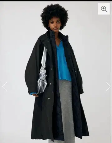 미사용 새상품 MOUSSY 리버서블 퍼 롱 코트