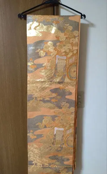 순수 실크 후쿠로 오비