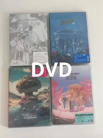 Mrs.GREEN APPLE/일반ver DVD 4작품