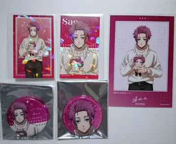 블루 록 이토시 사에 다코 시리즈 캔뱃지 카드 특전