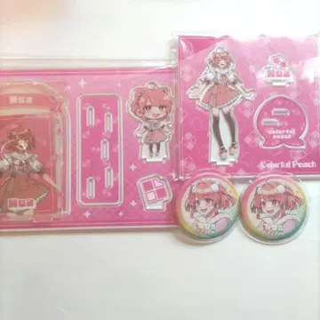 컬러풀피치 노아 아크릴 스탠드 캔뱃지 굿즈 세트!!