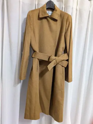 캐시미어 100% 벨트 포함 롱 코트