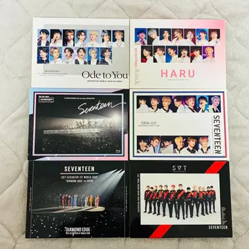 seventeen BluRay 6점 묶음 판매