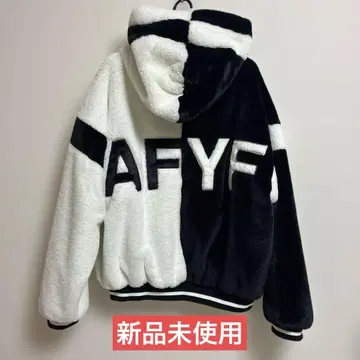 로프트 스키 AFYF 인조 모피 블루종