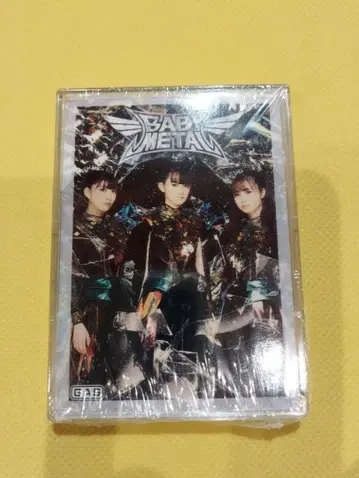 미개봉 BABYMETAL x GAS 트레이딩 카드 FORTH