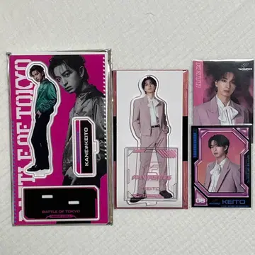 [ 새상품 ] 기무라 케이토 BOT 아크릴 스탠드 트레이딩 카드 세트