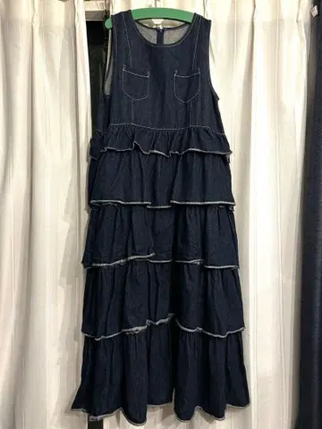 merry jenny 메리제니 데님 원피스 프릴 데님