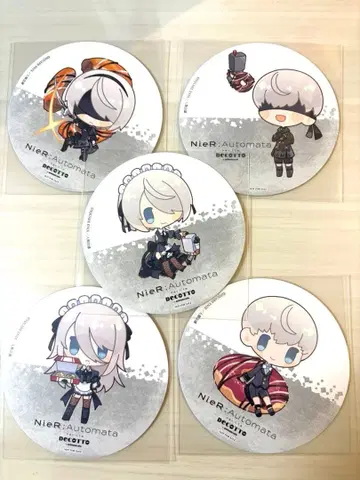 니어 오토마타 코스터 애니메이트 카페 콜라보