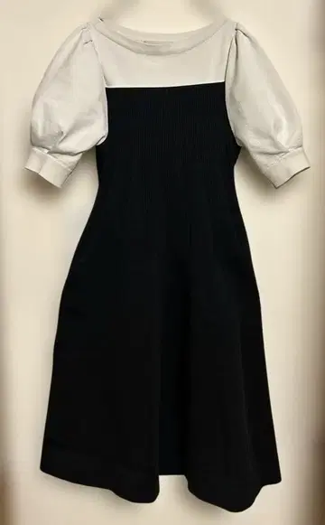 CELFORD 도킹 퍼프 슬리브 원피스