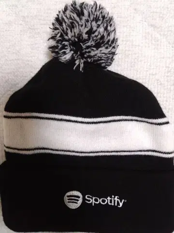 Spotify 폼폼 포함 니트 모자 toxgo 구매