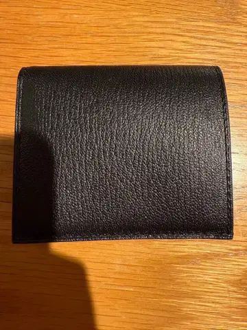 [ 거의 새상품 ] 라르코 발레노 스냅 타입 이단 접이식 미니 지갑 블랙