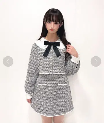 Honey Cinnamon 트위드 셋업