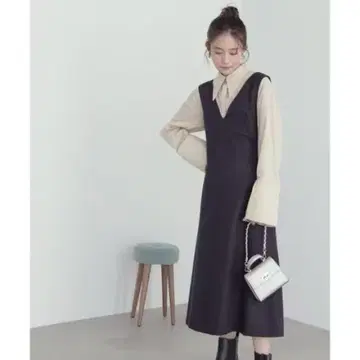 네프 트위드 오버롤 스커트 N. Natural Beauty Basic